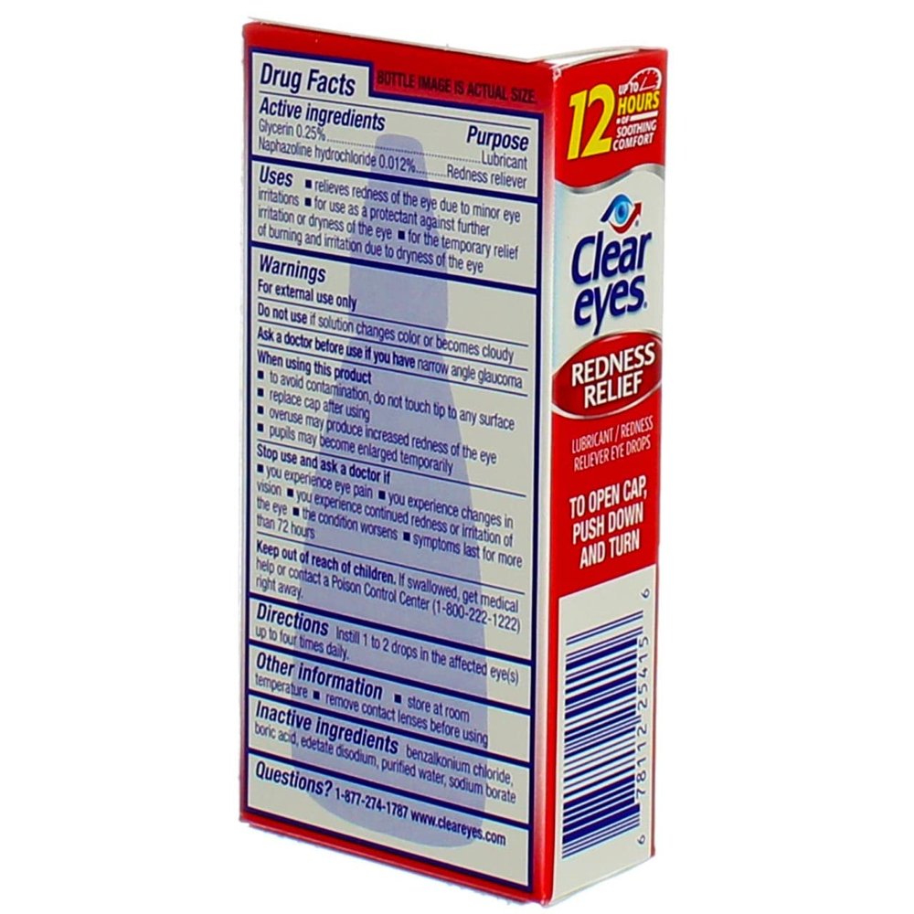 Clear Eyes Ögondroppar 15ml 7 Clear Eyes Ögondroppar 15ml - Bild 7